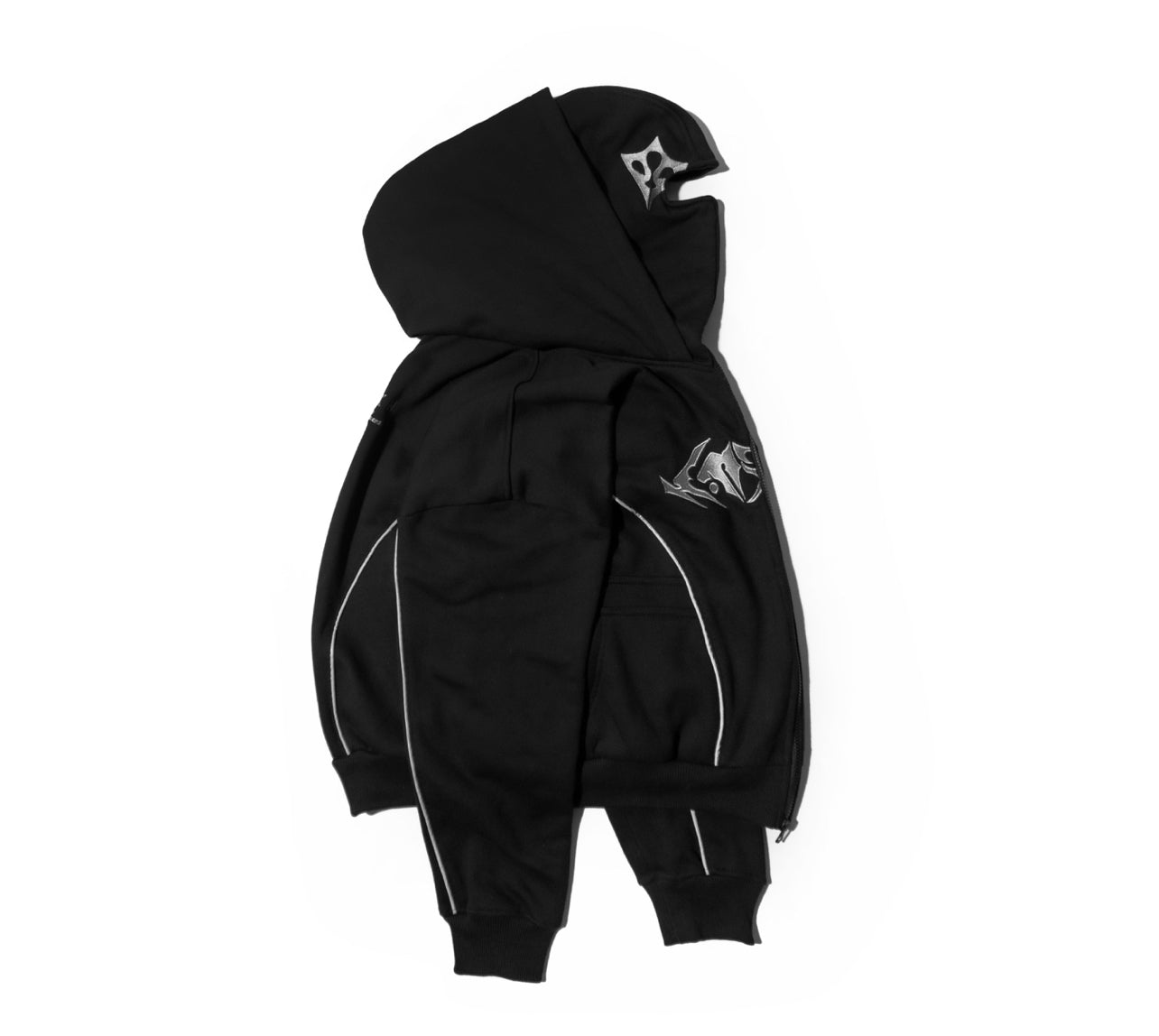 Balaclava Zip Hoodie (LA VESTE SEUL/الفيستا فقط)
