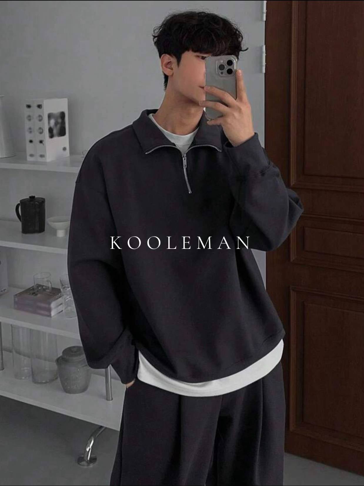 Half Zip Up Sweater
