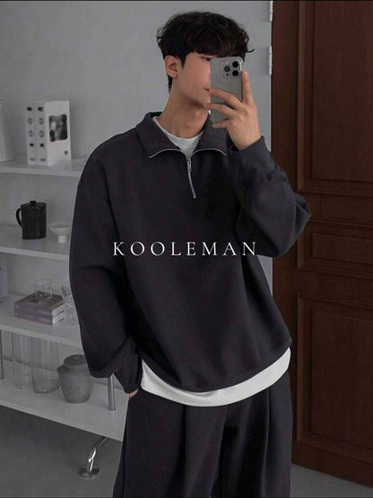 Half Zip Up Sweater